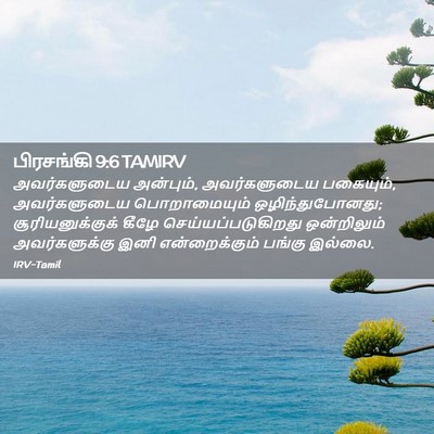 Picture 02 - பிரசங்கி 9:6 TAMIRV - அவர்களுடைய - Bible Verse Picture