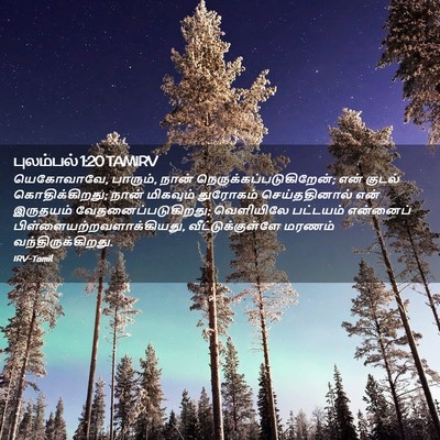 Picture 02 - புலம்பல் 1:20 TAMIRV - யெகோவாவே, பாரும், - Bible Verse Picture