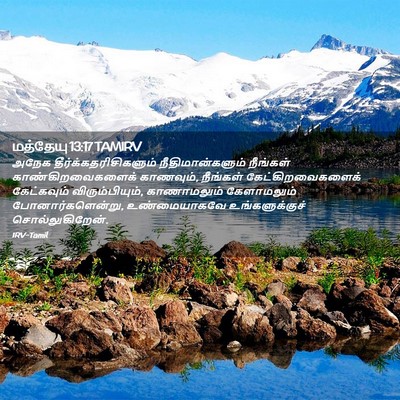 Picture 02 - மத்தேயு 13:17 TAMIRV - அநேக - Bible Verse Picture