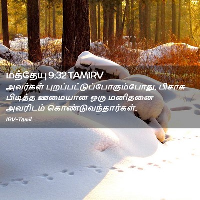 Picture 02 - மத்தேயு 9:32 TAMIRV - அவர்கள் - Bible Verse Picture