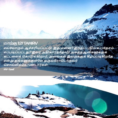 Picture 02 - மாற்கு 1:27 TAMIRV - எல்லோரும் - Bible Verse Picture