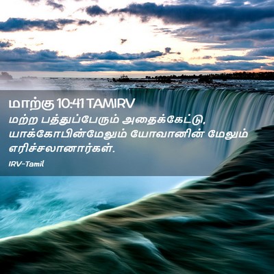Picture 02 - மாற்கு 10:41 TAMIRV - மற்ற - Bible Verse Picture