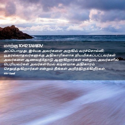 Picture 02 - மாற்கு 10:42 TAMIRV - அப்பொழுது, இயேசு - Bible Verse Picture