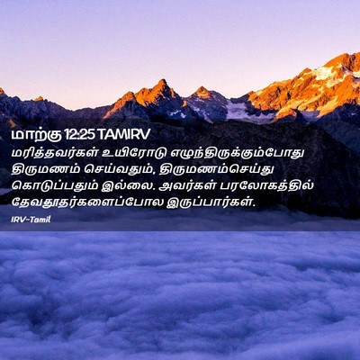 Picture 02 - மாற்கு 12:25 TAMIRV - மரித்தவர்கள் - Bible Verse Picture