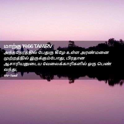 Picture 02 - மாற்கு 14:66 TAMIRV - அந்தநேரத்தில் - Bible Verse Picture