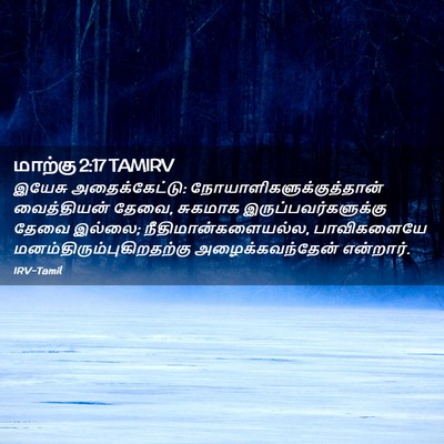 Picture 02 - மாற்கு 2:17 TAMIRV - இயேசு - Bible Verse Picture
