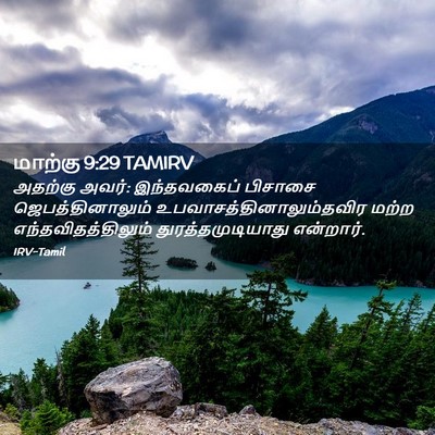Picture 02 - மாற்கு 9:29 TAMIRV - அதற்கு அவர்: - Bible Verse Picture