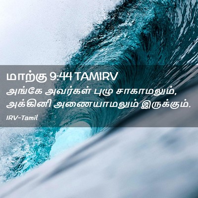 Picture 02 - மாற்கு 9:44 TAMIRV - அங்கே அவர்கள் - Bible Verse Picture
