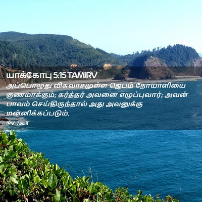 Picture 02 - யாக்கோபு 5:15 TAMIRV - அப்பொழுது - Bible Verse Picture