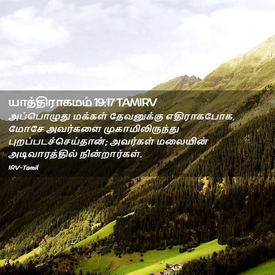 Picture 02 - யாத்திராகமம் 19:17 TAMIRV - அப்பொழுது மக்கள் - Bible Verse Picture