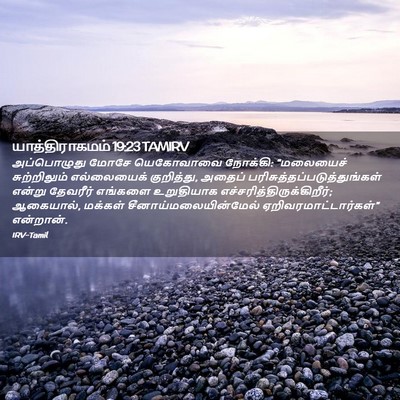 Picture 02 - யாத்திராகமம் 19:23 TAMIRV - அப்பொழுது மோசே - Bible Verse Picture