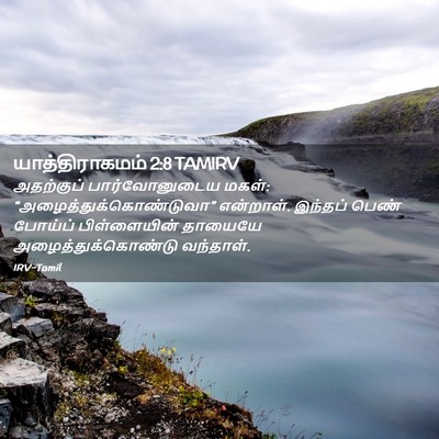 Picture 02 - யாத்திராகமம் 2:8 TAMIRV - அதற்குப் - Bible Verse Picture