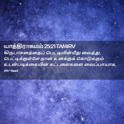 Picture 02 - யாத்திராகமம் 25:21 TAMIRV - கிருபாசனத்தைப் - Bible Verse Picture