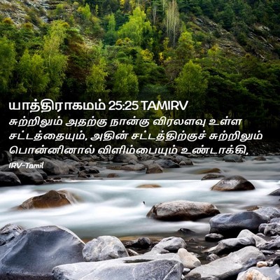 Picture 02 - யாத்திராகமம் 25:25 TAMIRV - சுற்றிலும் அதற்கு - Bible Verse Picture