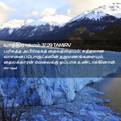 Picture 02 - யாத்திராகமம் 37:29 TAMIRV - பரிசுத்த அபிஷேகத் - Bible Verse Picture