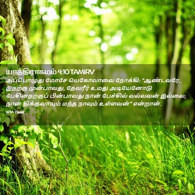 Picture 02 - யாத்திராகமம் 4:10 TAMIRV - அப்பொழுது மோசே - Bible Verse Picture
