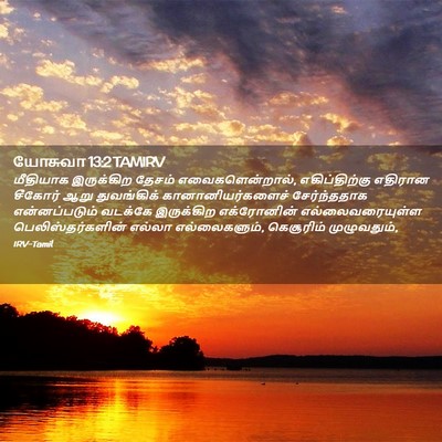 Picture 02 - யோசுவா 13:2 TAMIRV - மீதியாக இருக்கிற - Bible Verse Picture
