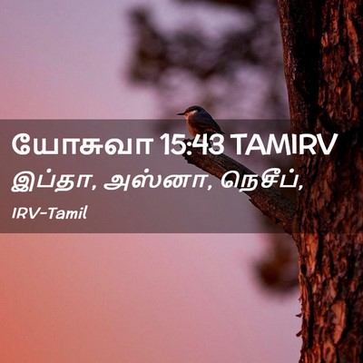 Picture 02 - யோசுவா 15:43 TAMIRV - இப்தா, அஸ்னா, - Bible Verse Picture
