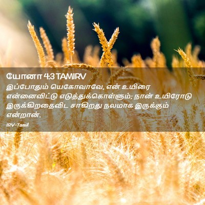 Picture 02 - யோனா 4:3 TAMIRV - இப்போதும் - Bible Verse Picture