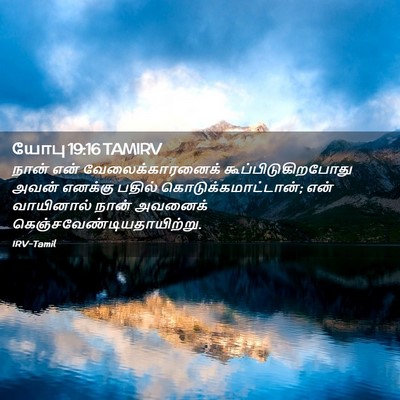 Picture 02 - யோபு 19:16 TAMIRV - நான் என் - Bible Verse Picture