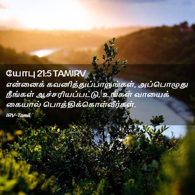 Picture 02 - யோபு 21:5 TAMIRV - என்னைக் - Bible Verse Picture