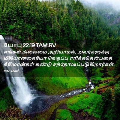 Picture 02 - யோபு 22:19 TAMIRV - எங்கள் நிலைமை - Bible Verse Picture