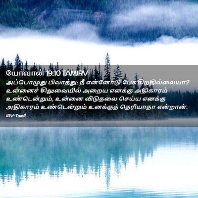 Picture 02 - யோவான் 19:10 TAMIRV - அப்பொழுது - Bible Verse Picture