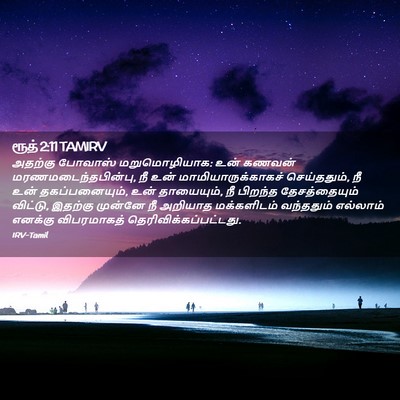 Picture 02 - ரூத் 2:11 TAMIRV - அதற்கு போவாஸ் - Bible Verse Picture