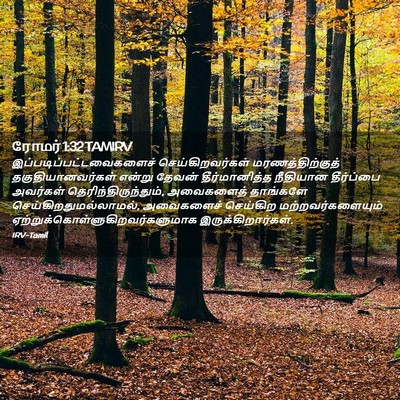 Picture 02 - ரோமர் 1:32 TAMIRV -  - Bible Verse Picture