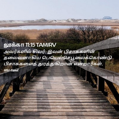 Picture 02 - லூக்கா 11:15 TAMIRV - அவர்களில் சிலர்: - Bible Verse Picture