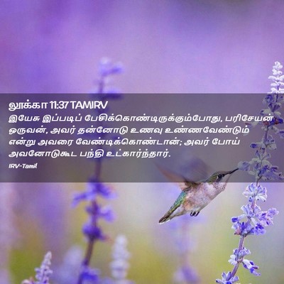 Picture 02 - லூக்கா 11:37 TAMIRV - இயேசு இப்படிப் - Bible Verse Picture