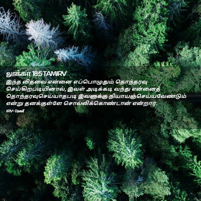 Picture 02 - லூக்கா 18:5 TAMIRV - இந்த விதவை என்னை - Bible Verse Picture