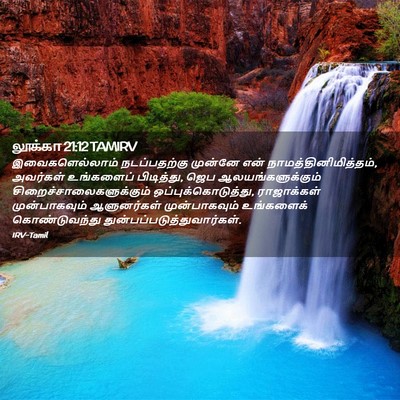 Picture 02 - லூக்கா 21:12 TAMIRV - இவைகளெல்லாம் - Bible Verse Picture