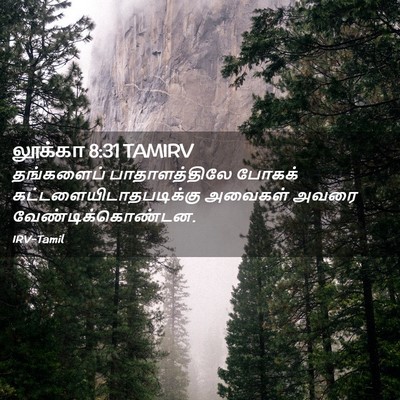 Picture 02 - லூக்கா 8:31 TAMIRV - தங்களைப் - Bible Verse Picture