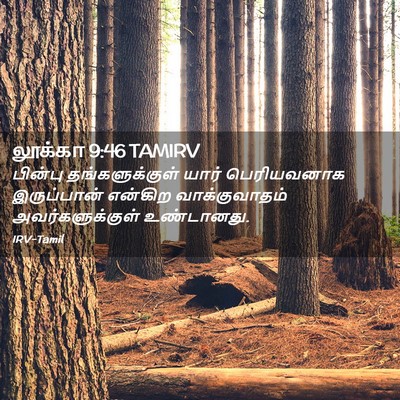 Picture 02 - லூக்கா 9:46 TAMIRV - பின்பு - Bible Verse Picture