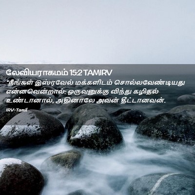 Picture 02 - லேவியராகமம் 15:2 TAMIRV - “நீங்கள் இஸ்ரவேல் - Bible Verse Picture