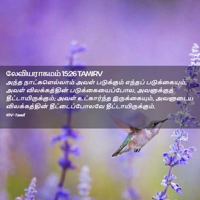 Picture 02 - லேவியராகமம் 15:26 TAMIRV - அந்த - Bible Verse Picture
