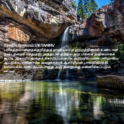 Picture 02 - லேவியராகமம் 5:16 TAMIRV -  - Bible Verse Picture