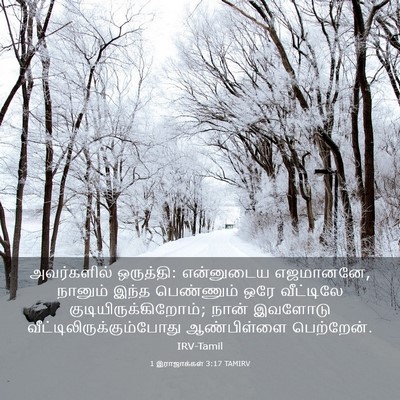 Picture 03 - 1 இராஜாக்கள் 3:17 TAMIRV - அவர்களில் - Bible Verse Picture