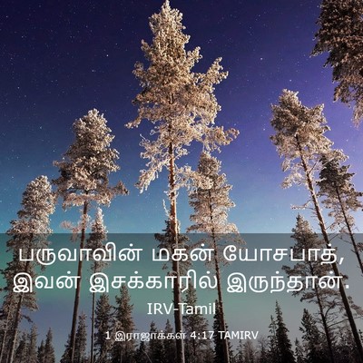 Picture 03 - 1 இராஜாக்கள் 4:17 TAMIRV - பருவாவின் மகன் - Bible Verse Picture
