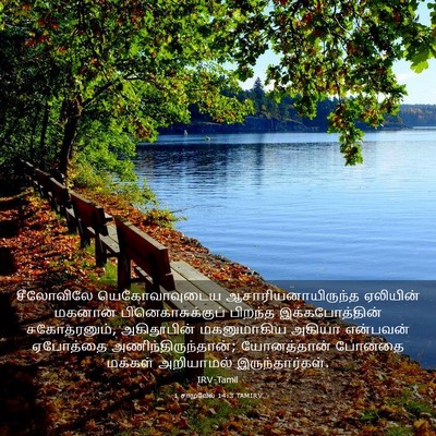 Picture 03 - 1 சாமுவேல் 14:3 TAMIRV - சீலோவிலே - Bible Verse Picture