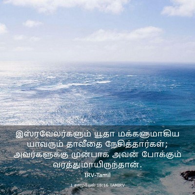 Picture 03 - 1 சாமுவேல் 18:16 TAMIRV - இஸ்ரவேலர்களும் - Bible Verse Picture