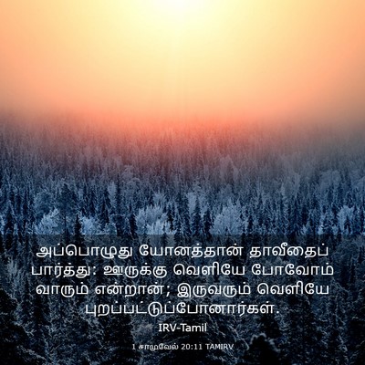 Picture 03 - 1 சாமுவேல் 20:11 TAMIRV - அப்பொழுது - Bible Verse Picture