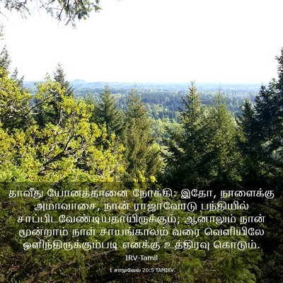 Picture 03 - 1 சாமுவேல் 20:5 TAMIRV - தாவீது யோனத்தானை - Bible Verse Picture
