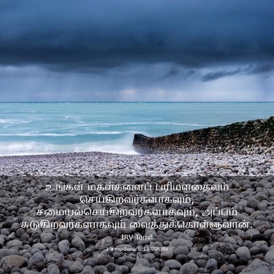 Picture 03 - 1 சாமுவேல் 8:13 TAMIRV - உங்கள் மகள்களைப் - Bible Verse Picture