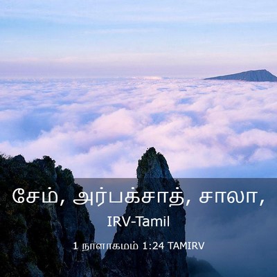 Picture 03 - 1 நாளாகமம் 1:24 TAMIRV - சேம், அர்பக்சாத், - Bible Verse Picture
