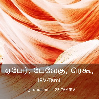 Picture 03 - 1 நாளாகமம் 1:25 TAMIRV - ஏபேர், பேலேகு, - Bible Verse Picture