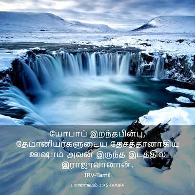 Picture 03 - 1 நாளாகமம் 1:45 TAMIRV - யோபாப் - Bible Verse Picture