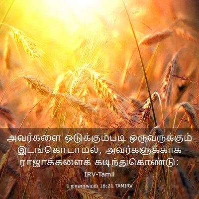 Picture 03 - 1 நாளாகமம் 16:21 TAMIRV - அவர்களை - Bible Verse Picture