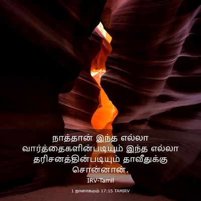 Picture 03 - 1 நாளாகமம் 17:15 TAMIRV - நாத்தான் இந்த - Bible Verse Picture